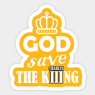 God save the King Sticker